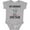 AC-Heather Grey, variant on Inktastic Mommy is a Doctor Baby Gift Girls Baby Bodysuit