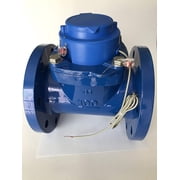 DAE WP-400P 4 Woltmann Helix Water Meter, IP68, Pulse Output, Gallon