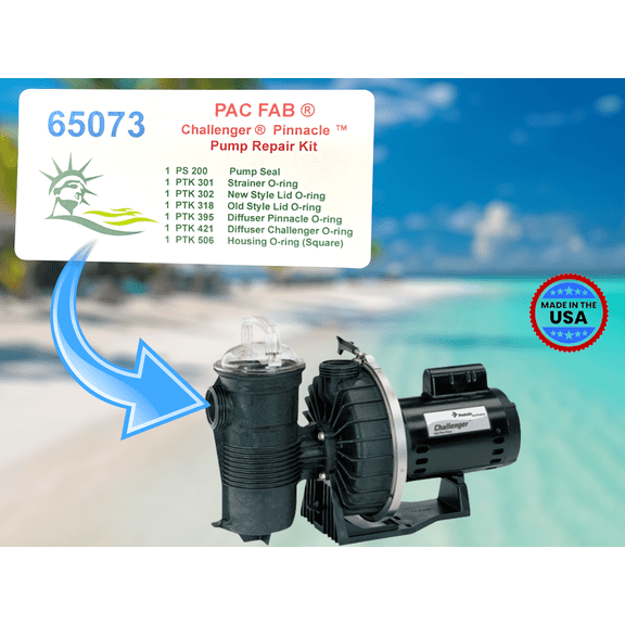 65073  PAC FAB CHALLENGER®/PINNACLE™ PUMP REPAIR KIT