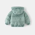 thumbnail image 4 of BULLPIANO 1-6T Boys Girls Winter Fleece Jackets Snowsuit Coats Hoods Windproof Warm Padded Puffer Outerwear, 4 of 8