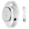 thumbnail image 1 of Pulsera Repelente de Mosquitos ZHCH con Pantalla de Tiempo Carga USB Color Blanco, 1 of 5
