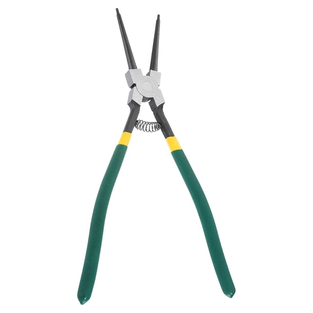 Uxcell Pinzas para Anillos de Resorte de 13 Pulgadas, Pesadas, para Anillos de Retención, Mandíbulas Rectas
