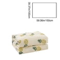 thumbnail image 1 of Ohufall Cooling Comforter Yellow Pineapple Print Cotton Comforter Lightweight Quilt Breathable Washable Summer Bedding For Spring Fall Use Back To School, 1 of 6