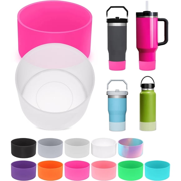 Bota accesoria de silicona para Stanley Cup de 40 oz e hidroflask de 12 a 24 oz