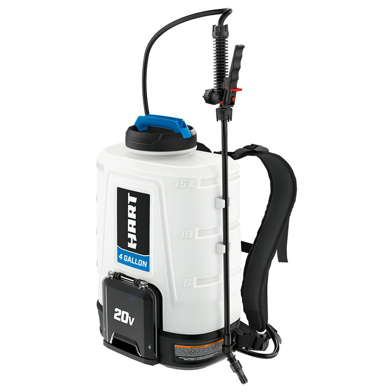 Hart 20-Volt Cordless 2 Gallon Backpack Chemical Sprayer Kit (1) 2.0Ah Lithium-Ion Battery