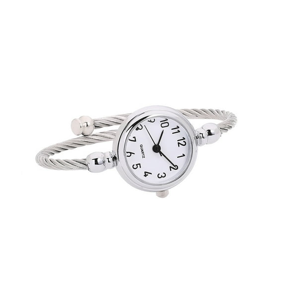 TIMIFIS Watches for Women Glass Mirror Bracelet Watch Girl Circular Analog Quartz Watch - Summer