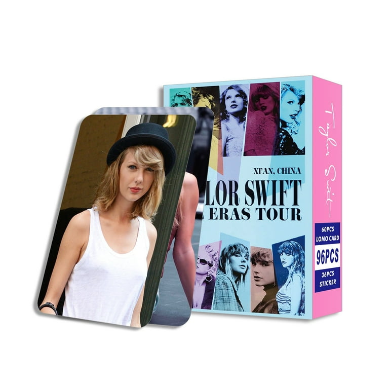 Taylor Swift the Eras Tour Support, Taylor Swift Card, Taylor Swift Gifts,  96 Pieces Of Peripheral Cards,TS Sticker Card Set Collection Card Star Card  