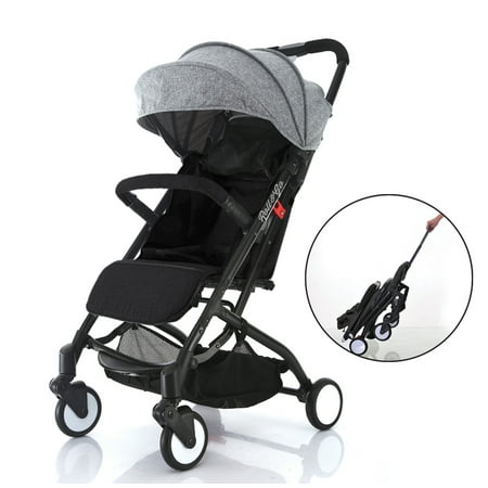 Babyroues Roll & Go Lightweight, Extra Wide Seat, Full Recline,Quick EZ One Hand Fold in Seconds and