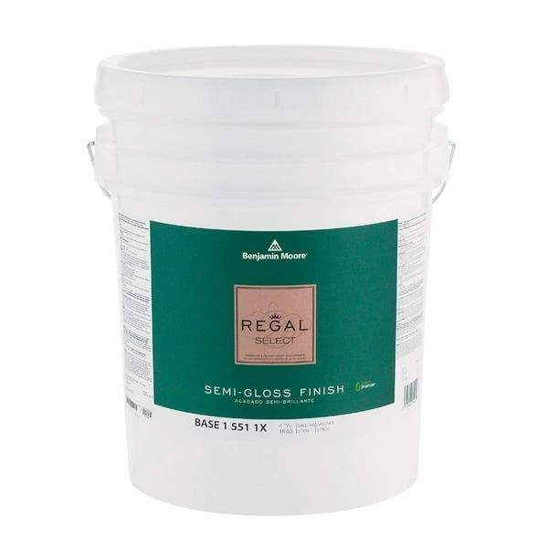 Benjamin Moore Regal SemiGloss Base 1 Acrylic Latex Paint and Primer 5
