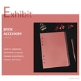 thumbnail image 5 of 6Pcs Household Index Dividers Professional Tab Dividers Convenient Binder Tabs Book Accessory, 5 of 5