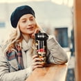thumbnail image 3 of 30 oz Tumbler with Handle and Flip Straw Lid Leak Proof Boho Cute Moon Mushroom Lover Night Butterfly Stainless Steel Vacuum Insulated Travel Coffee Mug,Mushroom Gifts for Women Men,Retro Mushroom, 3 of 6