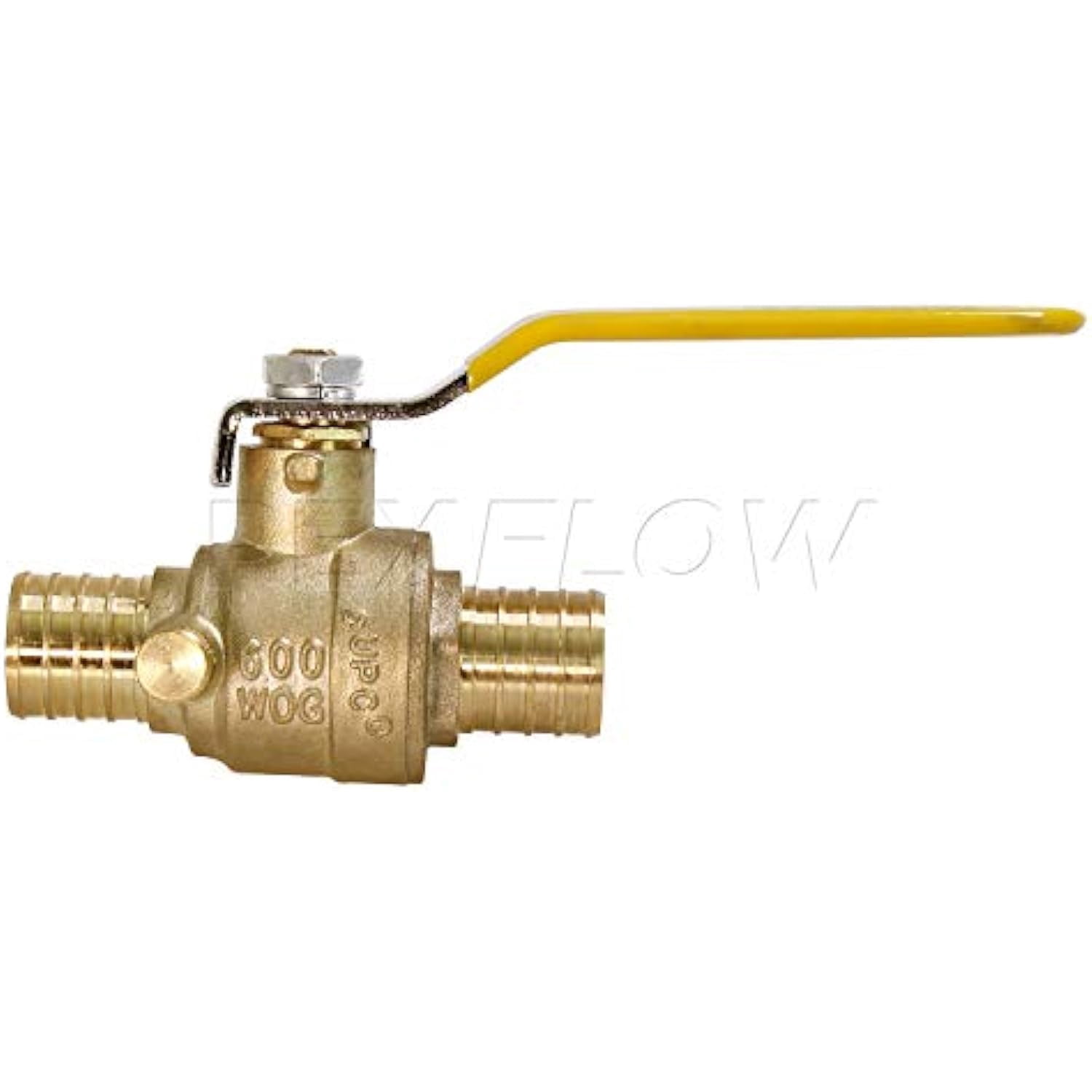 Midline Valve 405P012-NL Brass Full Port Pex Ball Valve 1/2" with Drain-Lead Free