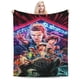 thumbnail image 1 of Manta de Stranger Things, manta de felpa grande y súper suave para niños, niñas y adultos jóvenes, manta de franela cálida y acogedora para sala de estar, sofá cama para todas las estaciones, 40 x 30, 1 of 8