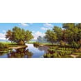 thumbnail image 3 of Babichev, Vyacheslav 18x10 Black Modern Framed Museum Art Print Titled - Silence, 3 of 5