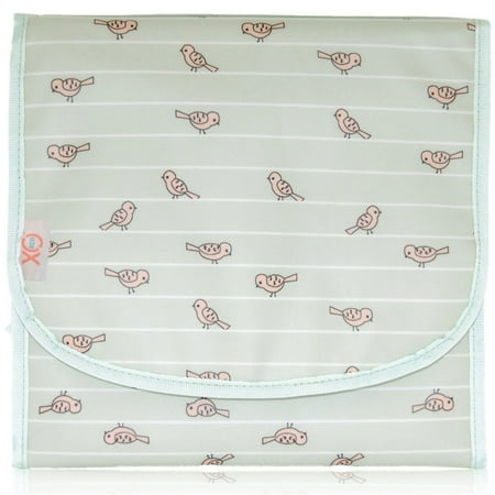 BlueAvocado 112492 Eco-Friendly Beauty Kit - Green Birds on A Wire