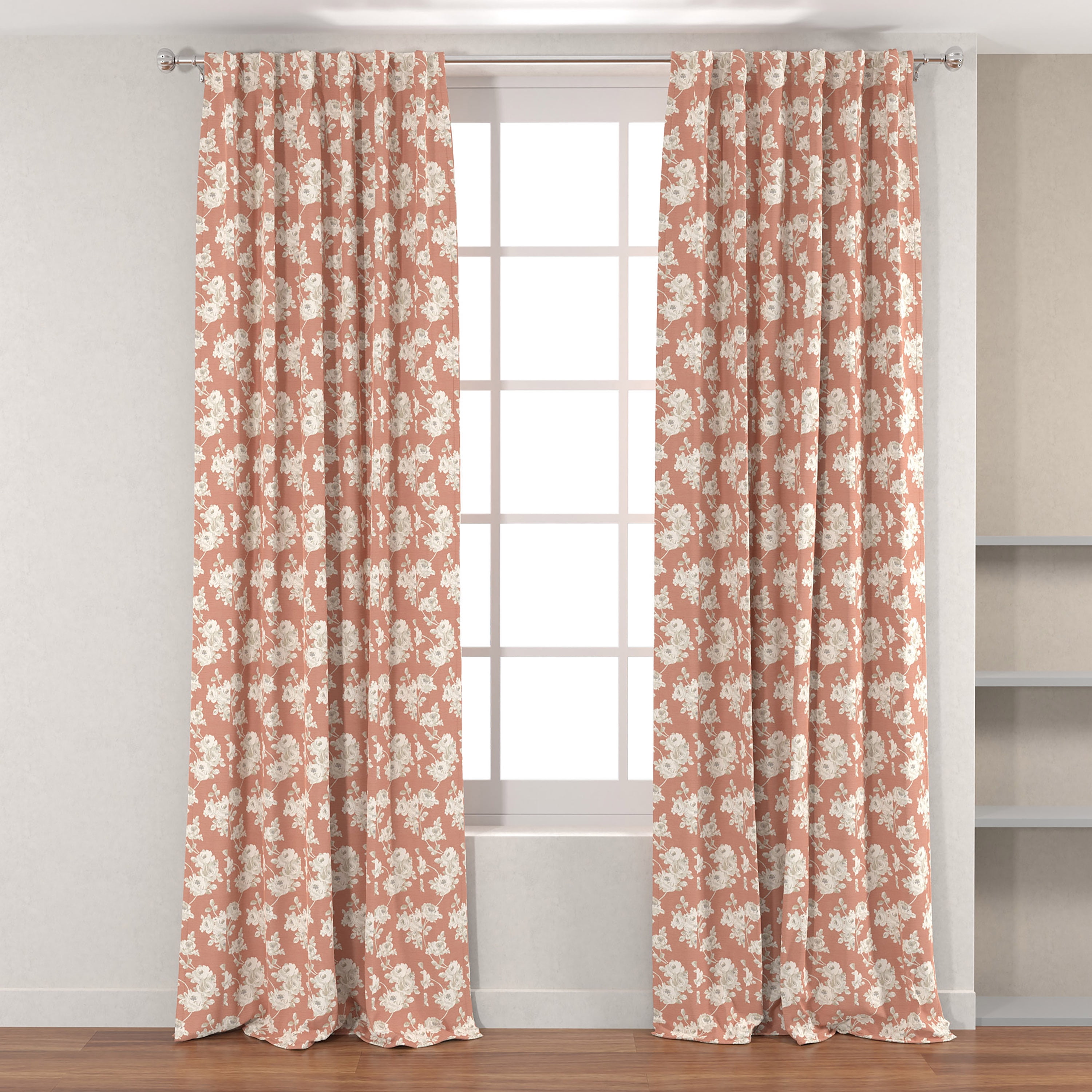 Better Homes & Gardens 54 inch Width100% Cotton Fabric, 8 Yard by the Bolt, Floral Blooms Blush