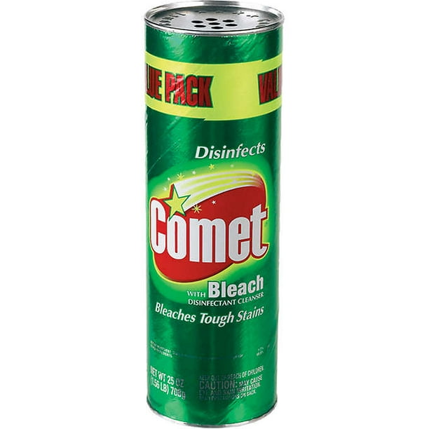 Comet with Bleach Powder Cleaner, 28 oz, 6count