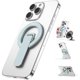 thumbnail image 1 of wonima11 Double-Sided Magnetic Phone Stand Grip, Strong Magnetic Kickstand Desk Holder for Mag&Safe and Smartphone, Foldable Adjustable Design, Blue, 1 of 1