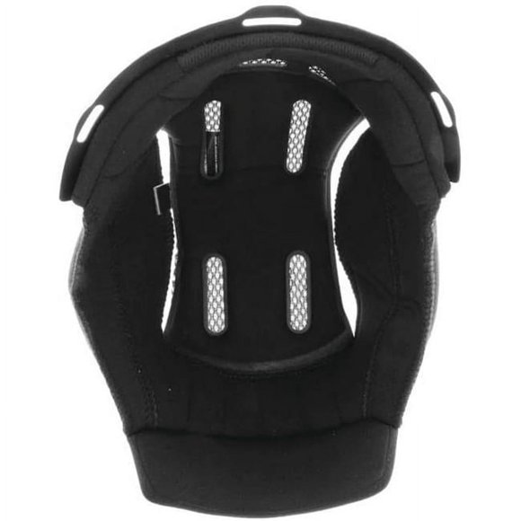 First Gear 447244 Hyperion Helmet Inner Top Liner Pad, Black - Large