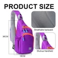 thumbnail image 2 of Bolso de hombro para hombres y mujeres, bolso de pecho para deportes de ocio, bolso para ciclismo al aire libre MFZFUKR BST3027980-2, 2 of 5