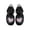 Black, variant on KVPLBQFD Girls Fisherman Sandals Retro Flower Cutout Jelly Sandals for Kids Close Toe Adjustable Buckles Beach Shoes Toddler Fashion Summer Shoes