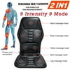 SAYFUT 7 Intensity 8 Mode Seat Cushion Massager with Shiatsu Vibration, Soothing Heat for Back