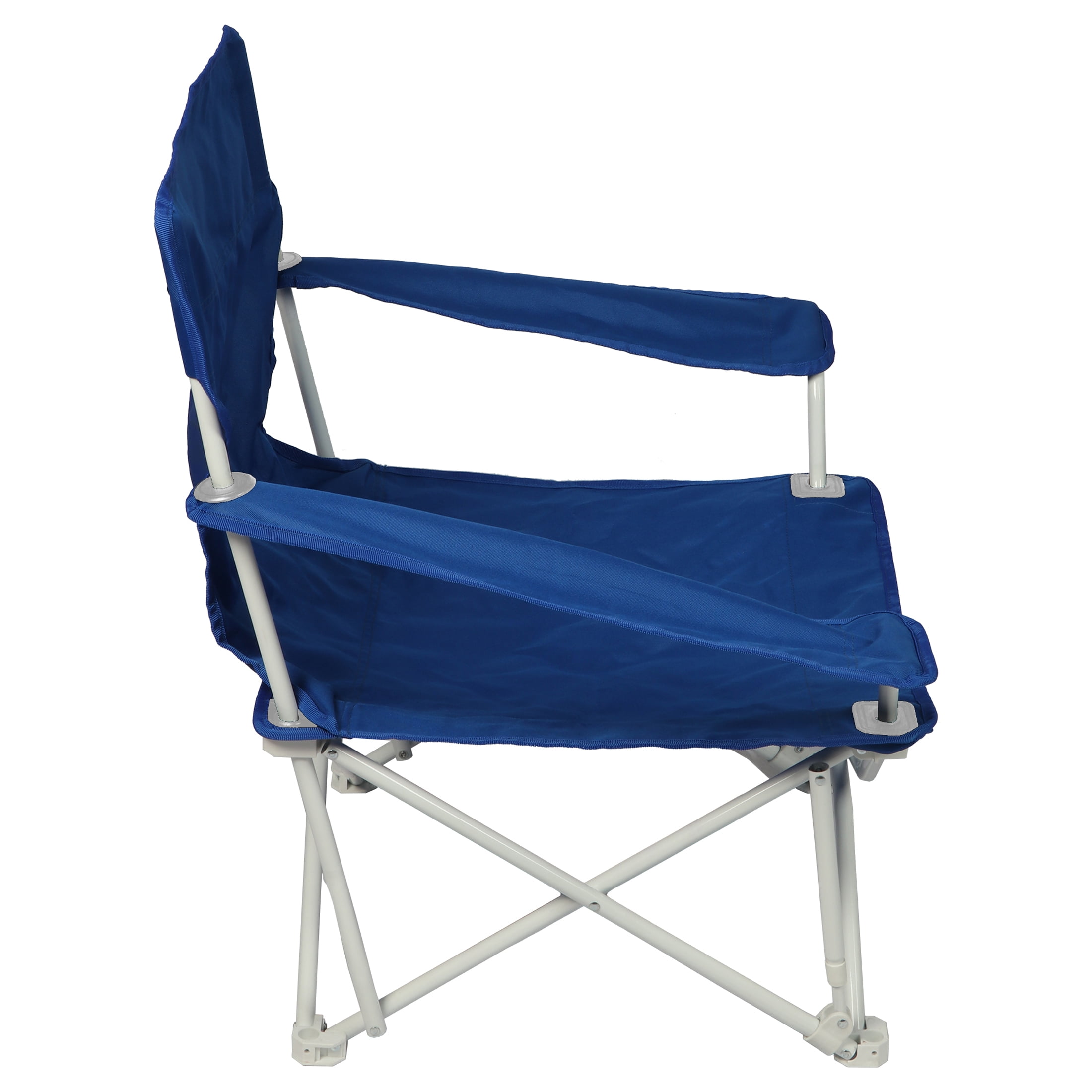 Mainstays Beach Bag Folding Chair With Storage Bag, Royal Blue