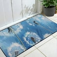 thumbnail image 2 of ONETECH Dandelion Square Floor Mat Indoor Outdoor Felt Rug for Home Entrance 19.68*47.24 in, 2 of 6