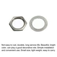 thumbnail image 4 of Guitar Nuts and Washers 3/8" Guitar Input Output Jack Socket Nuts Grey Black for Guitar Bass 10 Sets, 4 of 5