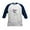Navy/White, variant on CafePress - Whispering Moon Fairy Kids Baseball Jersey - Kids Cotton Baseball Jersey, 3/4 Sleeve Shirt