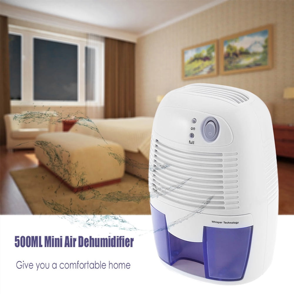 yingyy Mini Déshumidificateur Maison Portable 500ml Humidité air Sécheur  d'Air Absorbant l'Humidité avec Auto-off Indicateur LED Purificateur d'Air  Déshumidificateur d'Air 