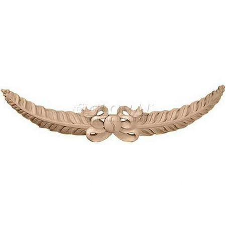 Ekena Millwork 16"W x 4 1/8"H x 1"D Medium Kent Swag, Alder