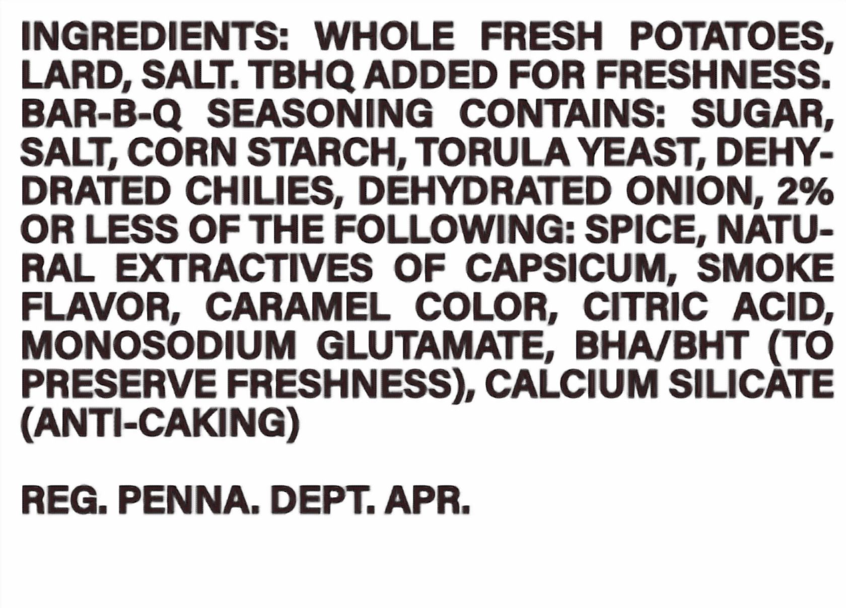 Good's Homestyle Bar-B-Q Flavored Potato Chips, 11 Oz.