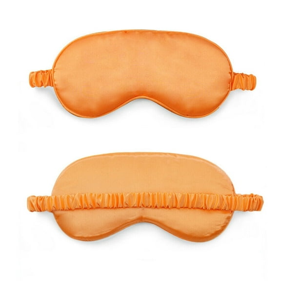 Double-sided Satin Silky travel Sleep Eye Mask Cover Padded Blindfold Smooth