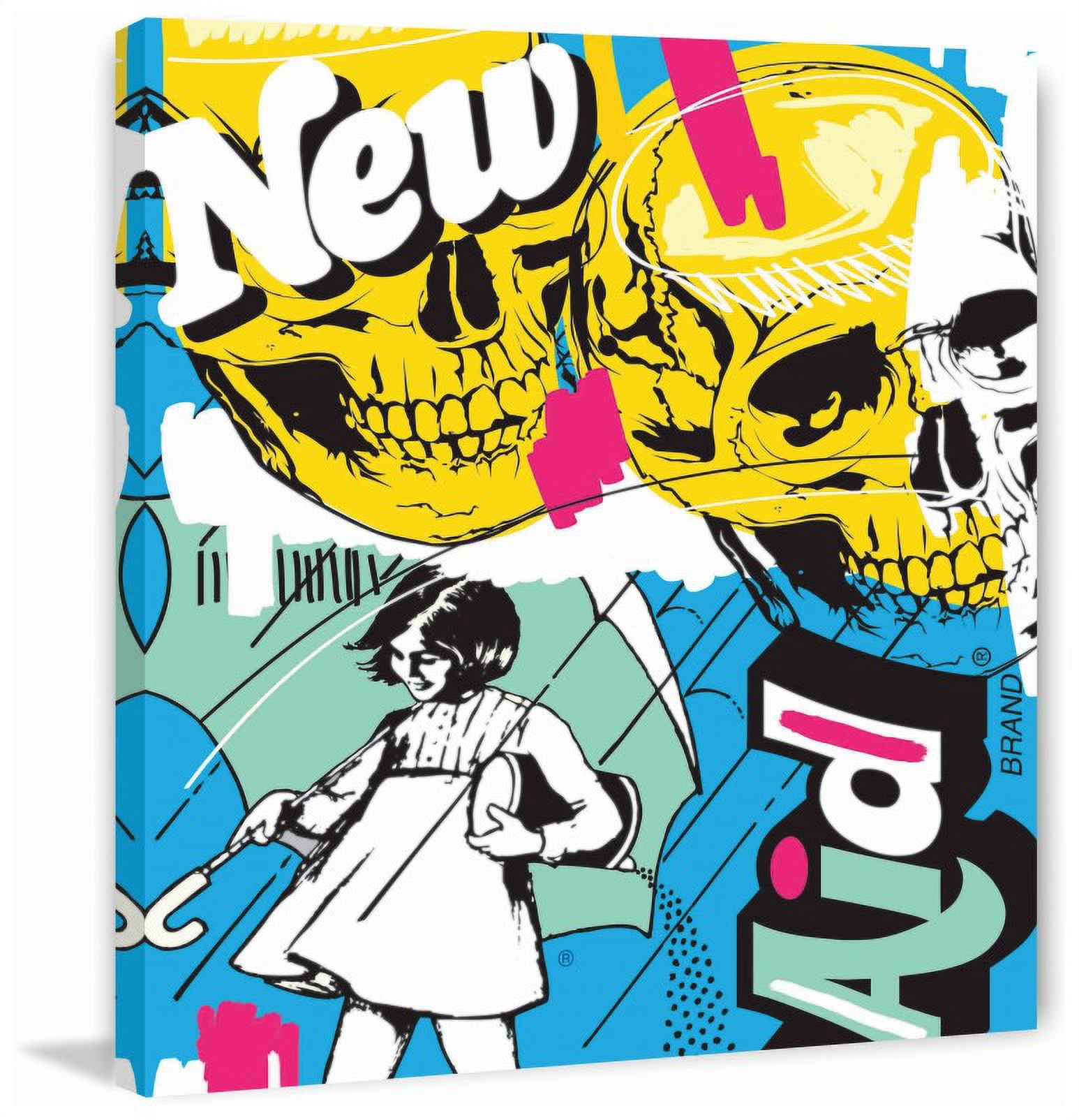 Marmont Hill "New Aid" Print on Canvas