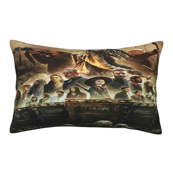 Walking Dead Bed Pillowcase Zippered Pillow Cover Standard Queen King Size Pillowcase Cartoon Bed Long Pillow Case