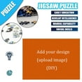 thumbnail image 3 of 1000 Piece Customizable DIY Puzzle High Definition Print Family Activity Toy for Parent Child Bonding, 3 of 5