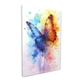 thumbnail image 2 of 12x18 inch Picture Canvas Watercolor Butterfly,Home Garden Yard,Study,Bedroom Wall Decor Art Prints,For Butterfly Lovers Gift,Classic Watercolor Butterfly Decorative Painting,Cafes,Bar Decor, 2 of 6