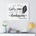 thumbnail image 2 of Scripture Walls Psalm 69:20 Glorify Him Bible Verse Canvas Christian Wall Art Ready to Hang Unframed, 2 of 12