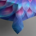 thumbnail image 4 of Colorful Tie Dye Spiral - Floral Pattern Rectangle Tablecloth 60"x120",Waterproof Polyester Rectangle Table Cloth, Wipeable Spillproof Polyester Tablecloth for Dining, Camping, Indoor and Outdoor, 4 of 6