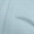 thumbnail image 1 of oneOone Rayon Light Blue Fabric Asian Ikat Craft Projects Decor Fabric Printed By The Yard 56 Inch Wide, 1 of 4