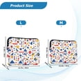 thumbnail image 4 of FORMRS 13"-13.3" Laptop Sleeve Protective Case Soft Carrying Quilted Computer Bag Cover, Simple Shapes, 4 of 7
