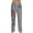 Gray, variant on Mens Patriotic Pants 4th Of July American Flag Trouser Breathable We the People Pajama Pant Fashion Elastic Drawstring Loungewear Black S
