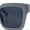 Grey - Black, variant on Womens Hipster Horn Rim Geometric Bevel Arm Fancy Plastic Sunglasses Grey - Black