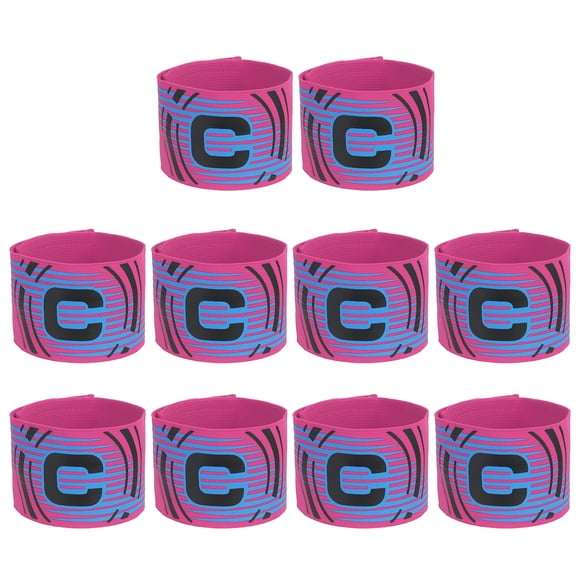 Banda de Capitán de Fútbol Uxcell, Bandas de Capitán para Fútbol, Banda de Capitán Elástica Color Durazno