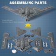 thumbnail image 4 of Maqueta de avión SEBUNAS B-2 Spirit escala 1/200 con 20 piezas, 4 of 6