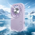 thumbnail image 7 of Handheld Portable Fan, Rechargeable Mini Fan with 5 Wind Speeds, Small Personal Fan Travel USB Powered, Pocket Fan for Home Office Outdoor Cooling Use, 7 of 7