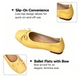 thumbnail image 3 of CHICVOMEY Flat for Women Graceful Classic Soft Insole Slip On Low Top Women’s Flats for Daily Vacation Formal Office Commute, 3 of 9