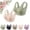 Green, variant on Hana Bra for Senior Women, 2Pcs Cotton Buttonless Comfy Lifting Shaping Bras, Full Coverage Underwire-Free Push up Bras Soft Breathable Bras for Older Women Daily Wear