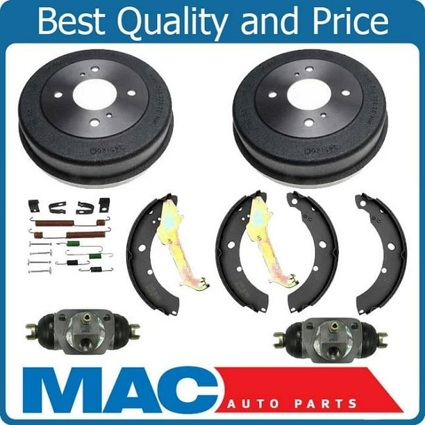 Rear Drum & Drums Shoes Spring Kit Wheel Cylinder For 9901 Nissan